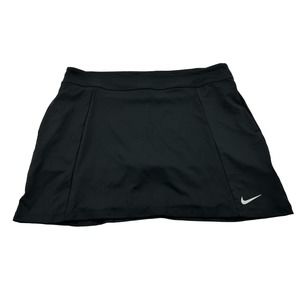 Nike Size X-Large Black Standard Fit Lined Athletic Tennis Golf Skort Skirt